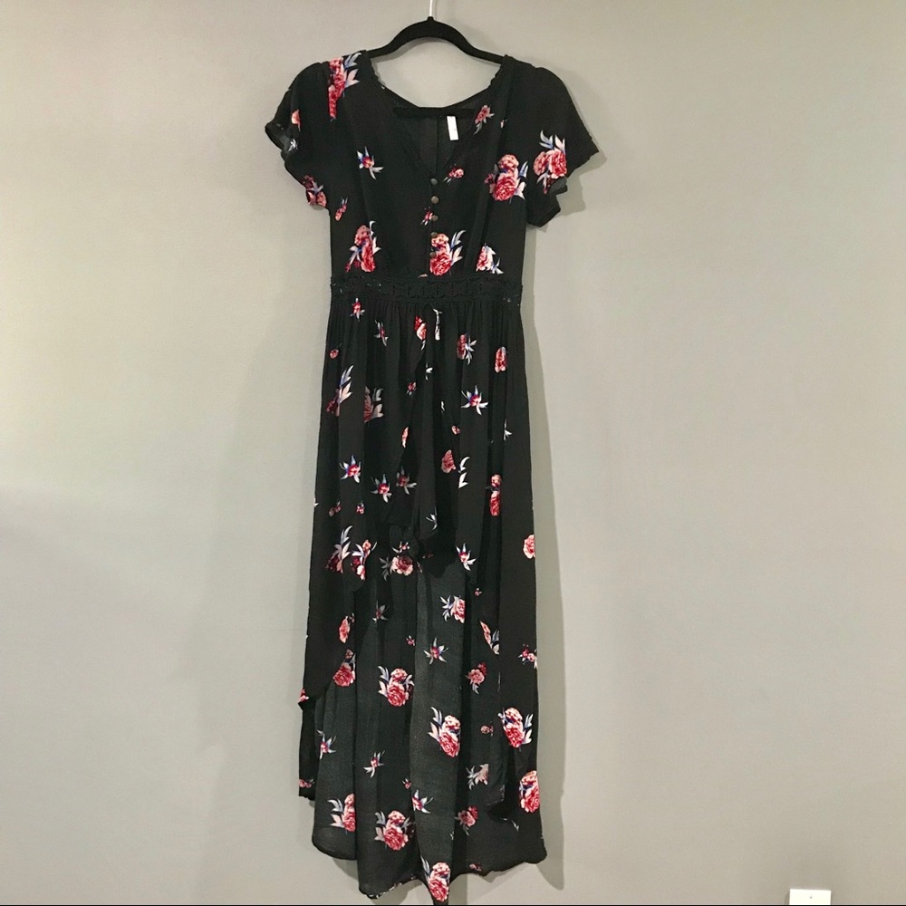 floral maxi dress